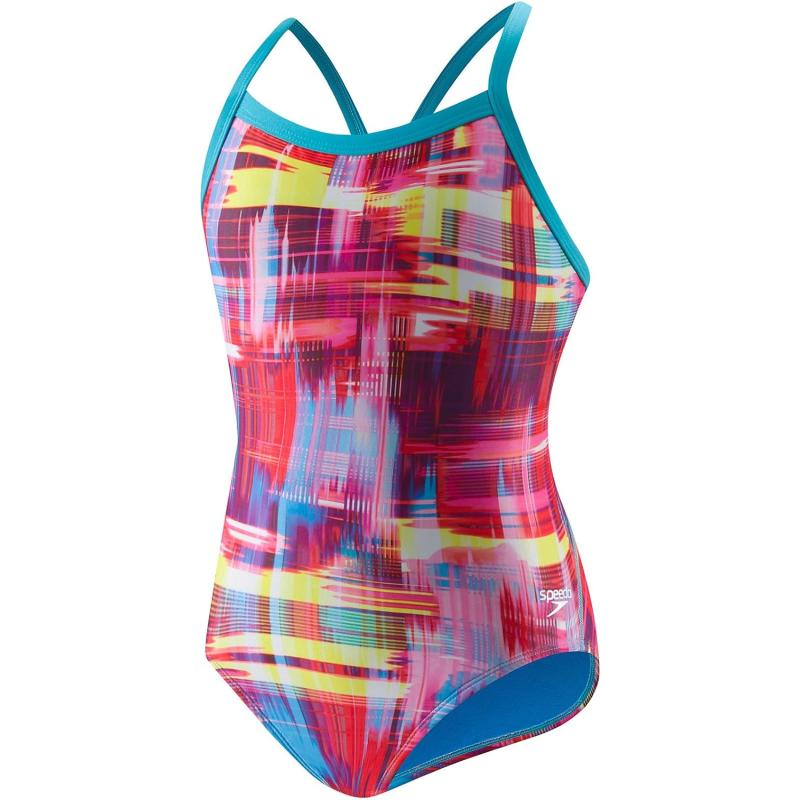 Speedo Flipturns: Printed Propel Back – ProLT(Blue/Red) - Speedo ...