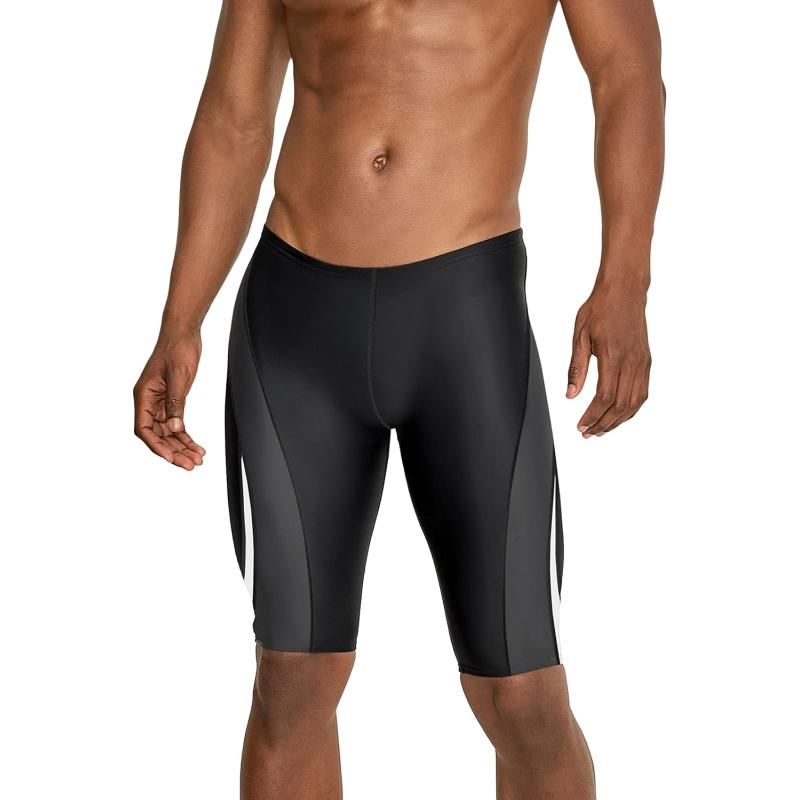 Speedo Mens Standard Swimsuit Jammer Endurance Splice Team Colors