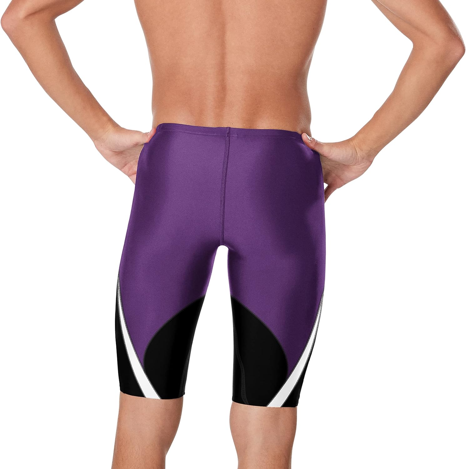 Speedo Mens Standard Swimsuit Jammer Endurance Splice Team Colors