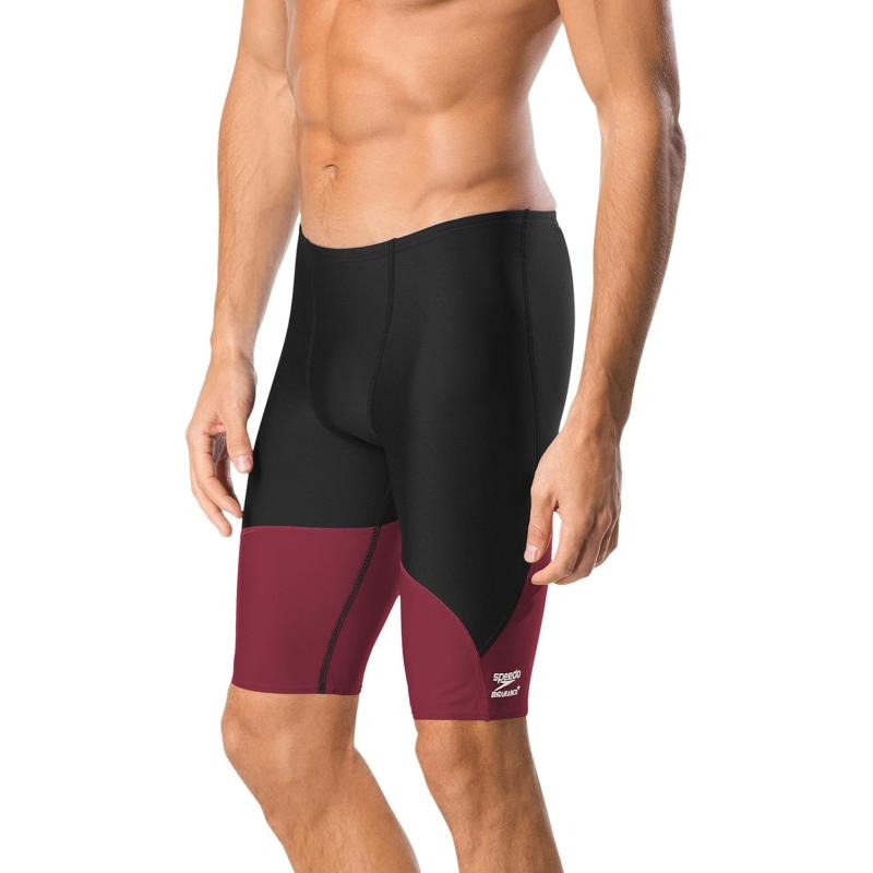 Speedo Mens Standard Swimsuit Jammer Endurance Splice Team Colors