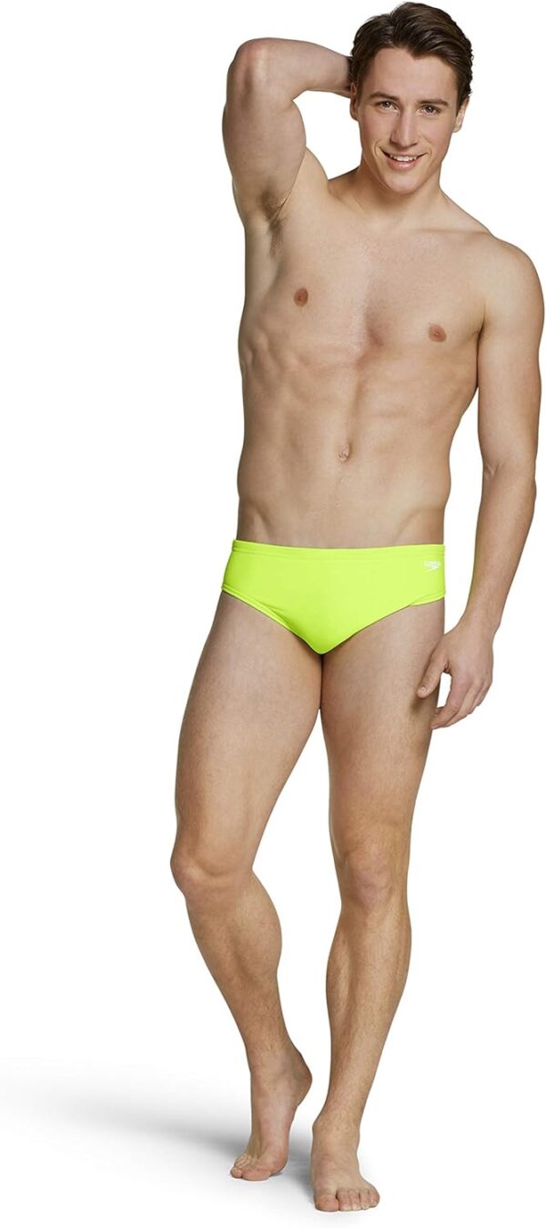 Speedo Mens Swimsuit Brief Endurance The One Safety Yellow Speedo