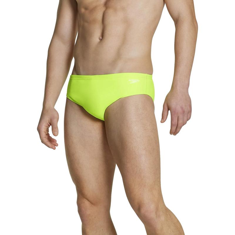 Speedo Mens Swimsuit Brief Endurance The One Safety Yellow Speedo