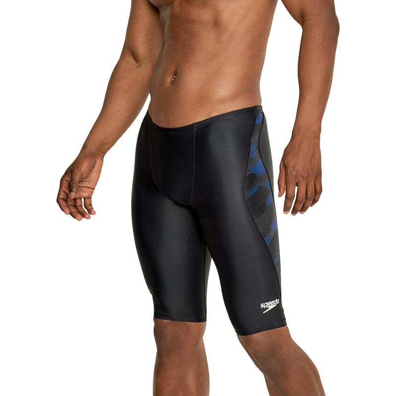 Speedo Men’s Swimsuit Jammer PowerFlex Printed Team Colors(Wonder ...