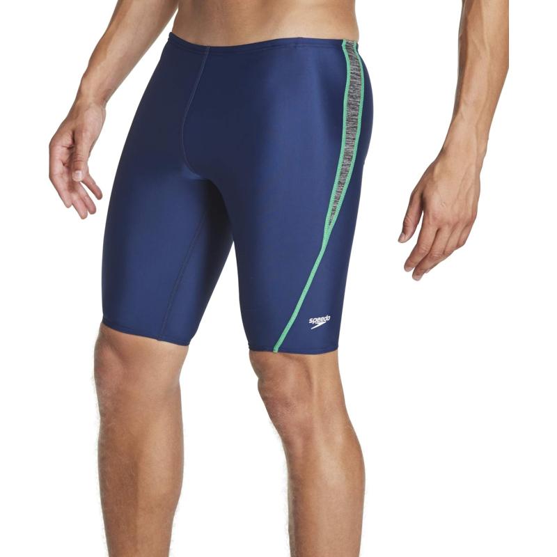 Speedo Mens Swimsuit Jammer Prolt Relaunch Splice Blue Green Speedo