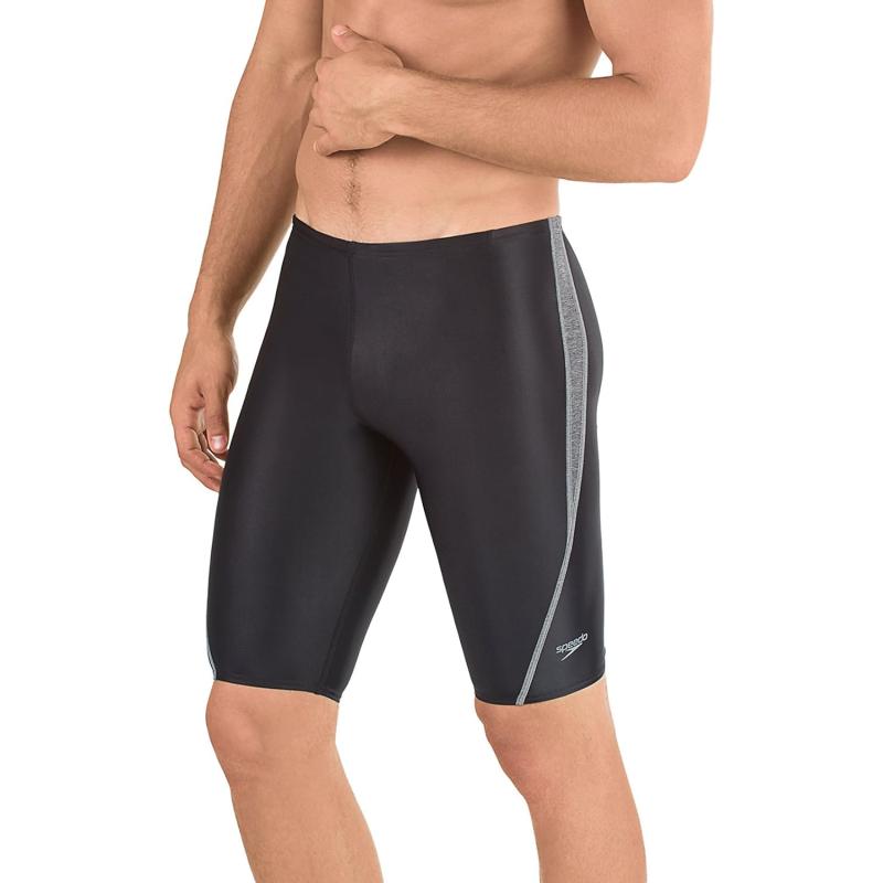 Speedo Mens Swimsuit Jammer Prolt Relaunch Splice Speedo Black