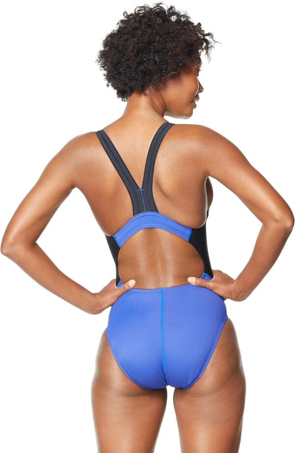 Speedo Womens Swimsuit One Piece Creora Highclo Quantum Splice High