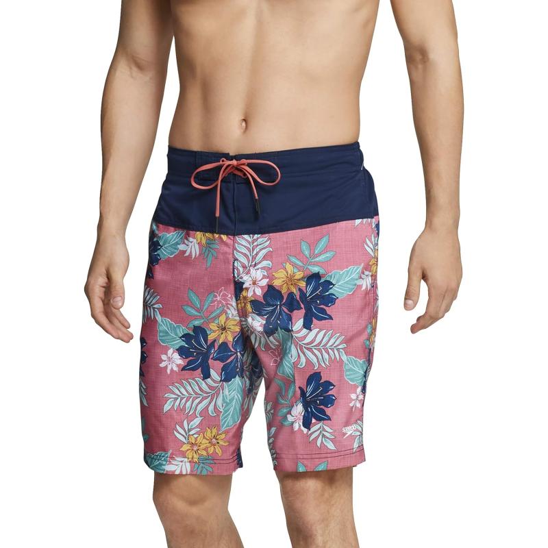 Speedo Men’s Swim Trunk Knee Length Boardshort Bondi Printed(18″ Palm