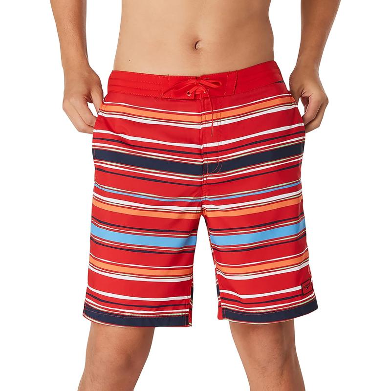 Speedo Men’s Swim Trunk Knee Length Boardshort Bondi Striped(20 ...