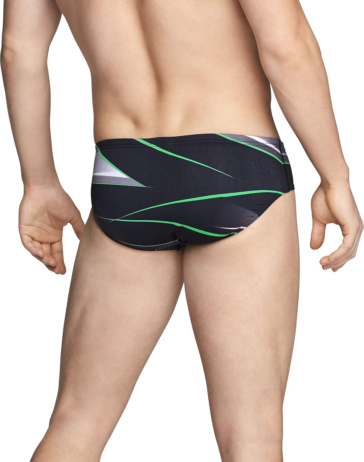 Speedo Mens Swimsuit Brief Endurance Printed Team Colors Infinite