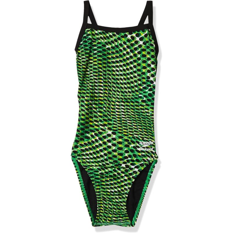 Speedo Womens Swimsuit One Piece Endurance Flyback Printed Adult Team