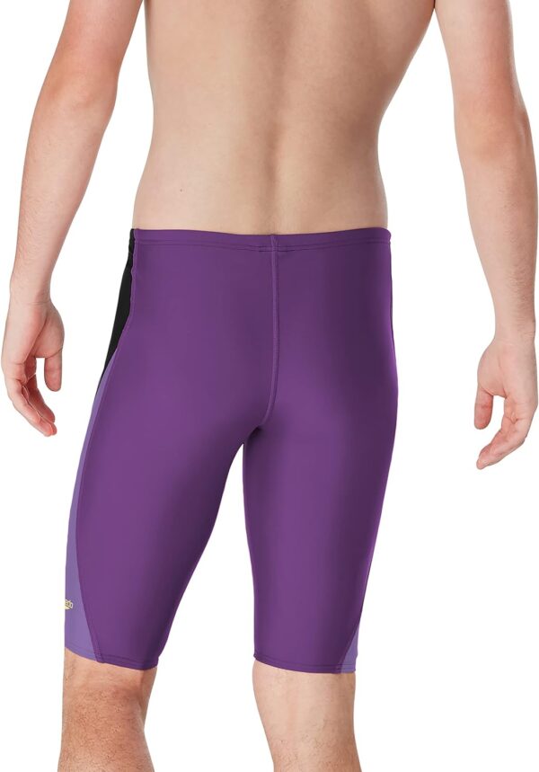 Speedo Mens Swimsuit Jammer Eco Prolt Solid Team Colorsblock Team Purple Speedo Swimwear Sale 